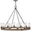 Sawyer 12 -Bulb 28.5" H LED Outdoor Chandelier-1559710318