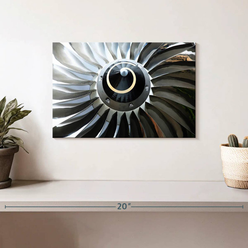 Turbine Mehar Shiny Jet, H 8 po x l 12 po