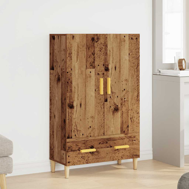 Lonnisha 1 -Drawer 2 -Door Accent Cabinet, Old wood