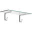 AXOR Universal Softsquare Towel Shelf With Robe Hooks-788382744-788382740