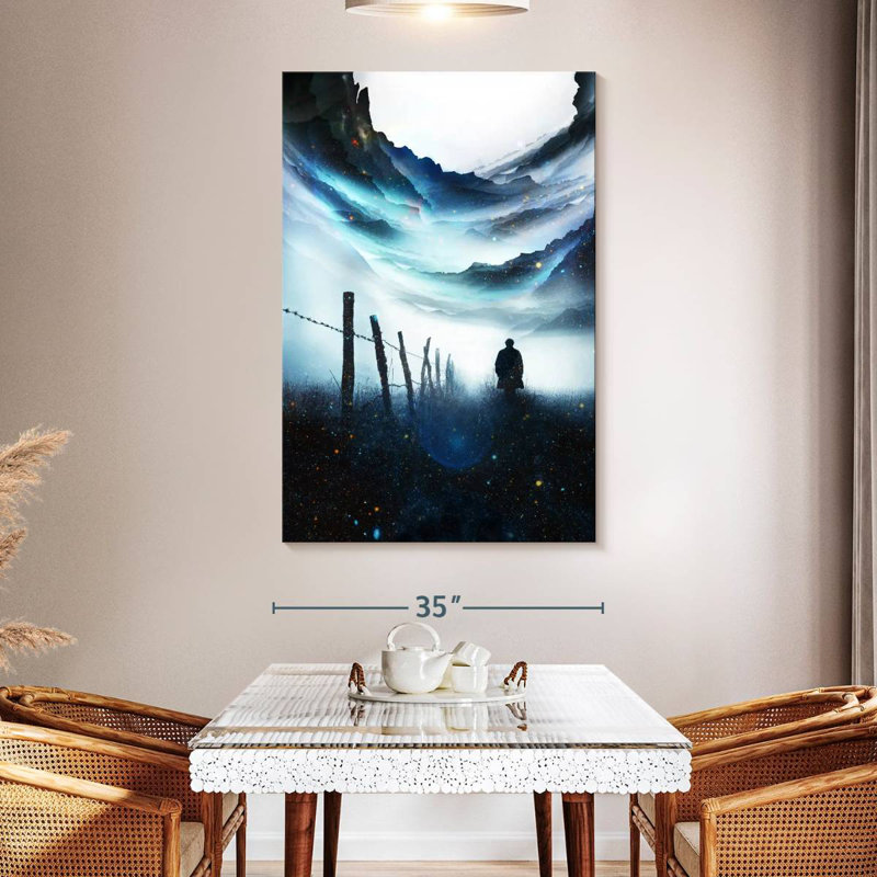 Kelan The Abyss, 45" H x 30" W