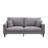 Defoor 74.8-inch High Resilience Corduroy Sofa-110571059-122914643