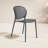Iben Outdoor Stacking Dining Side Chair-1703024045