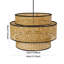 1 - Light Natural Chandelier Pendant