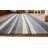 Galeana Blue Handmade Blue/Brown Transitional Stripe Wool Area Rug-671007786