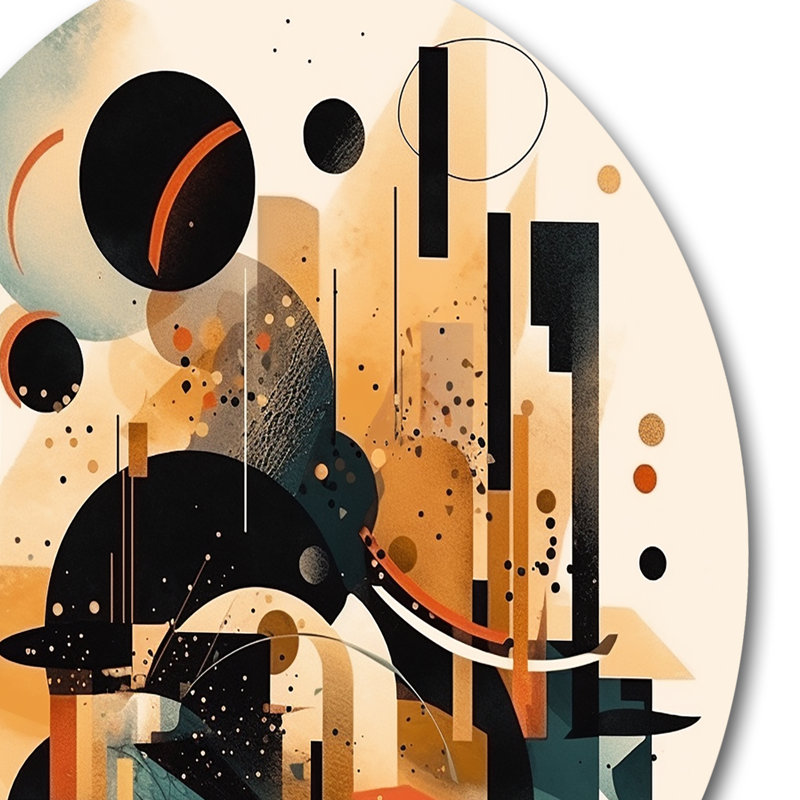 Abstract Wall Decor, 16" H x 16" W x 1" D