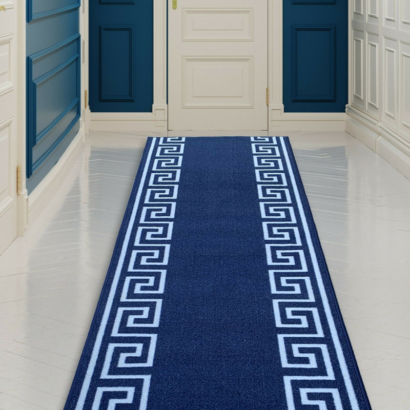 Shannai Performance Geometric Indoor Rug, Runner 2'7'' x 42'