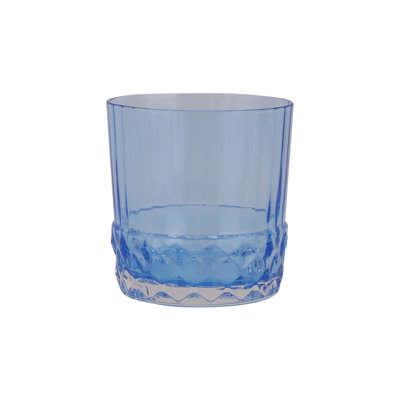Deco 12oz. Handmade Drinking Glass