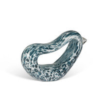 Verre indigo, bleu marine, petit