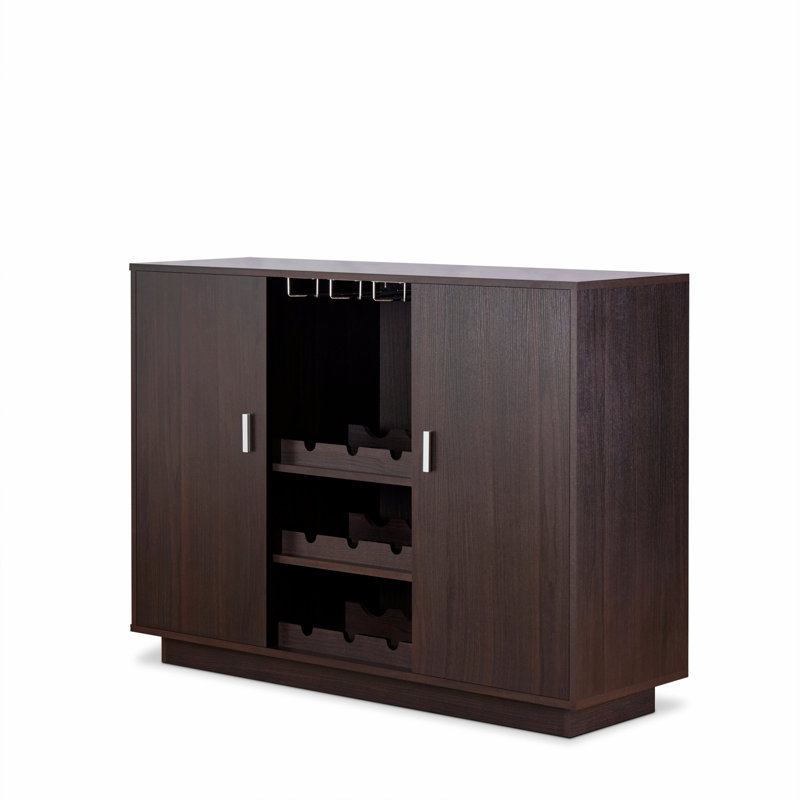 Armoire de rangement, armoire à vin, armoire d'appoint en bois, buffet pour la cuisine, armoire de rangement d'appoint pour l'intérieur