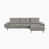 Dove Gray Chenille selected