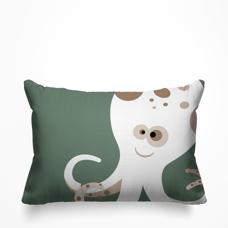 Coussin décoratif Octavious, Émeraude