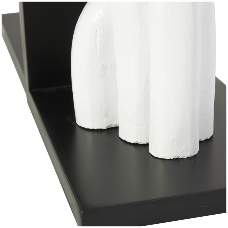 Hidemi Layered Arched Non-skid Bookends