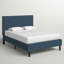 Upholstered Platform Bed-1224625804