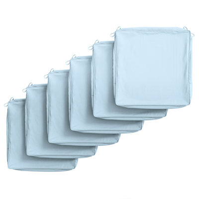 Outdoor  4'' Non-Slip Cushion Cover Water-Repellent Seat Cushion Slipcover With Portable Carry Handle.