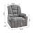 Power Lift Recliner Chair with Massage and Heat for Elderly, Overstuffed Wide Recliners, Heavy Duty Motion Mechanism with USB and Type C Ports, 2 Steel Cup Holders-98593241