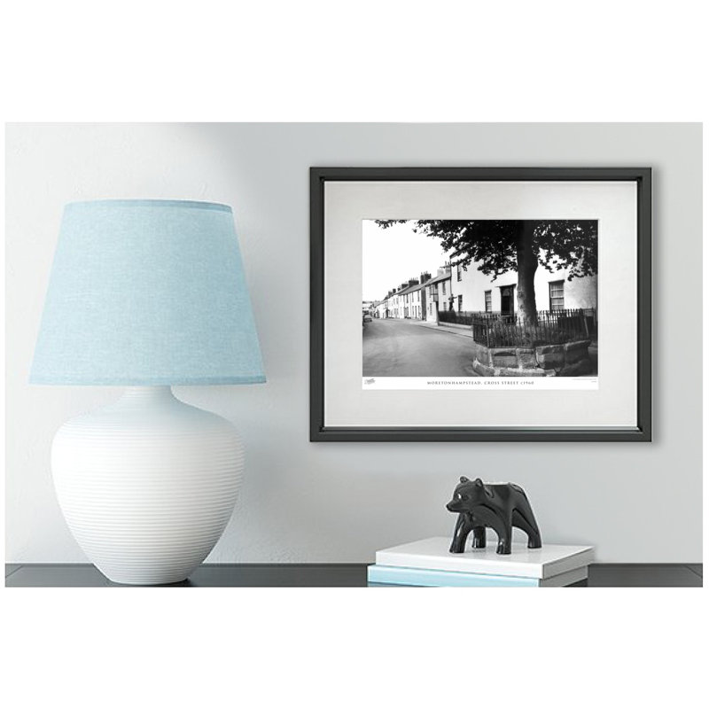 Moretonhampstead, Cross Street C1960 by Francis Frith - Single Picture Frame Print, 28cm H x 36cm W x 2.3cm D
