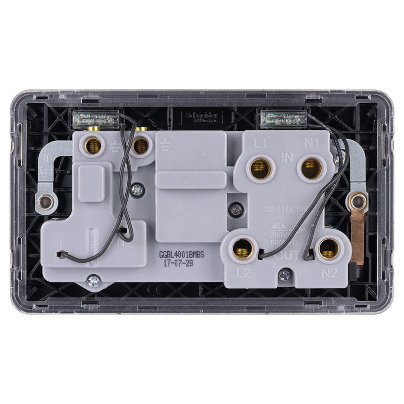 Lisse Screwless Cooker Control Wall Mounted Socket