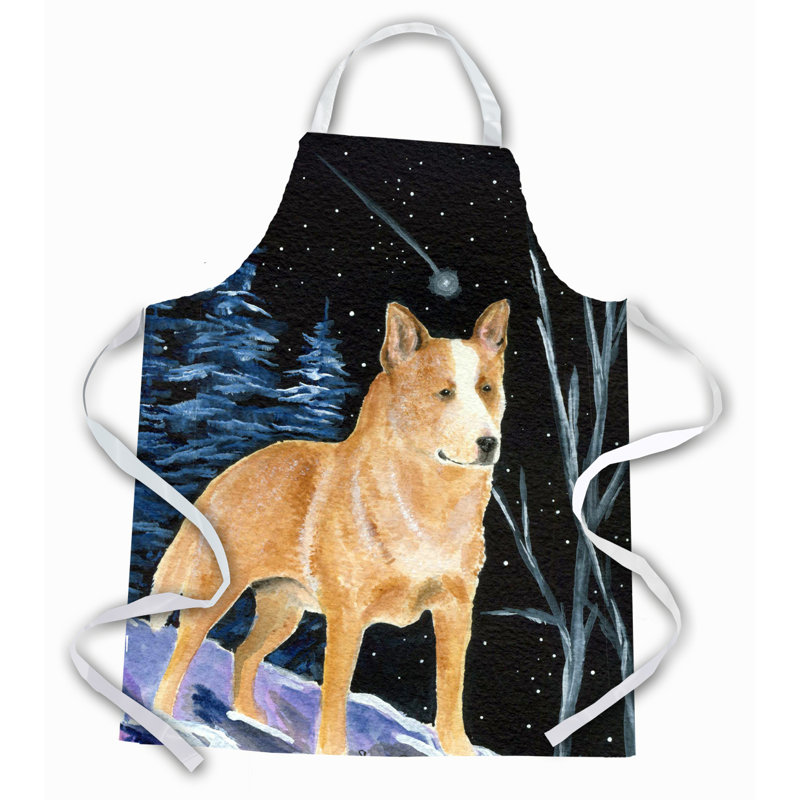 No Pattern Bib Apron