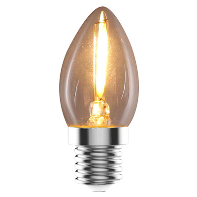 Ampoule à intensité variable de 15 watts Aavin DEL C7 DEL blanc chaud (2700K) / culot candélabre