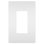 Radiant 1-Gang Decorator Rocker Screwless Wall Plate