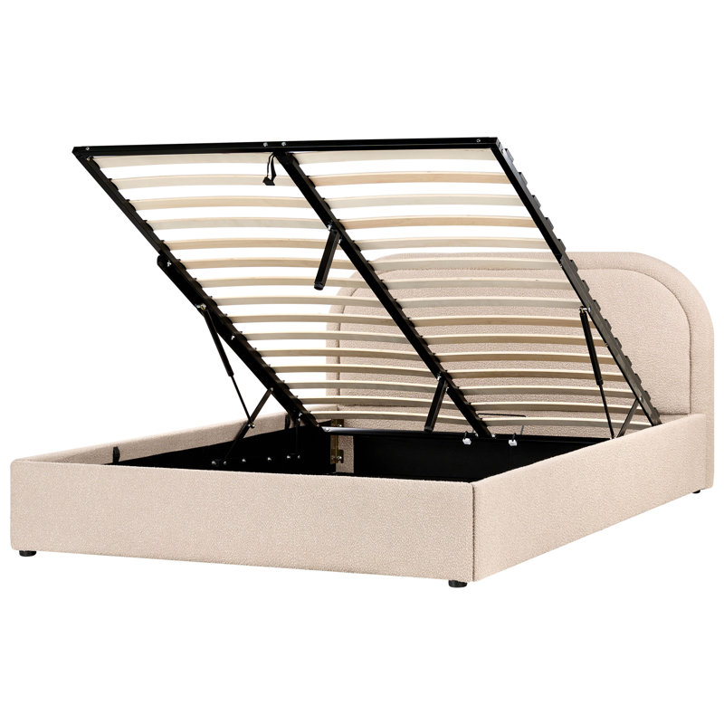 Bloye Upholstered Ottoman Storage Bed, European Kingsize (160 x 200 cm)