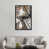 Toile avec cadre noir