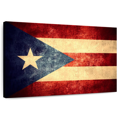 Borges Old Puerto Rican Flag