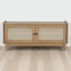 Banc de rangement de 43 po de large avec banc à coussins pour hall d'entrée-1138313398