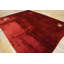Minimalist Reddish Bronze Solid Open Filed Antique Chinese Deco Carpet