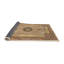 Tapis brun clair/beige traditionnel Manfull-138751268