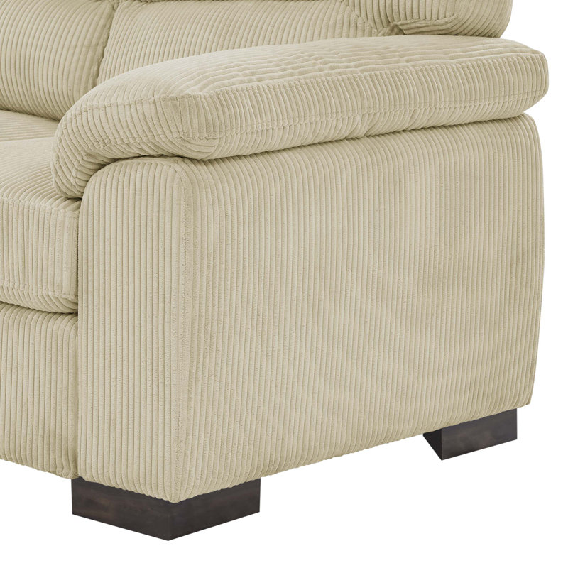 Aziyah 81'' Corduroy Sofa - Cozy & Stylish Seating