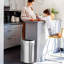 Poubelle ouverte en acier inoxydable-22686631-127930176