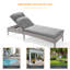  Chaise longue inclinable longue 75,9 po avec coussins-535590908