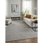 Rava Hand Loomed Striped Area Rug in Silver/Gray-687670337