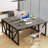 Modern 55-Inch Computer  Desk With Storage Shelf,Writing Deskfor Home Office-1374421501