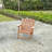 Shoreline Fully Assembled All-Weather Outdoor Folding Modern Adirondack Chair and Table Set-488664270