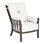 Santa Fe Ultra High Back Lounge Chair w/Two Side Pillows