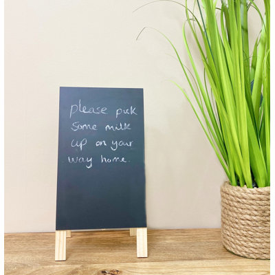Zearing Freestanding Fibreboard Reversible Medium - 4' - 6' Chalkboard