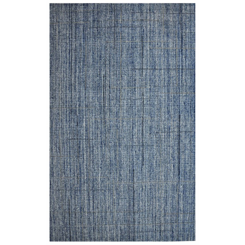 Hawaii Transitional Style Hand-Woven Natural Area Rug, 2' X 3', Blue, Rectangle 9' x 12'