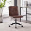 Chaise de bureau pivotante en similicuir-1052613558-1036810702