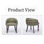 Chaise d'appoint en cuir Emilie-1562142383