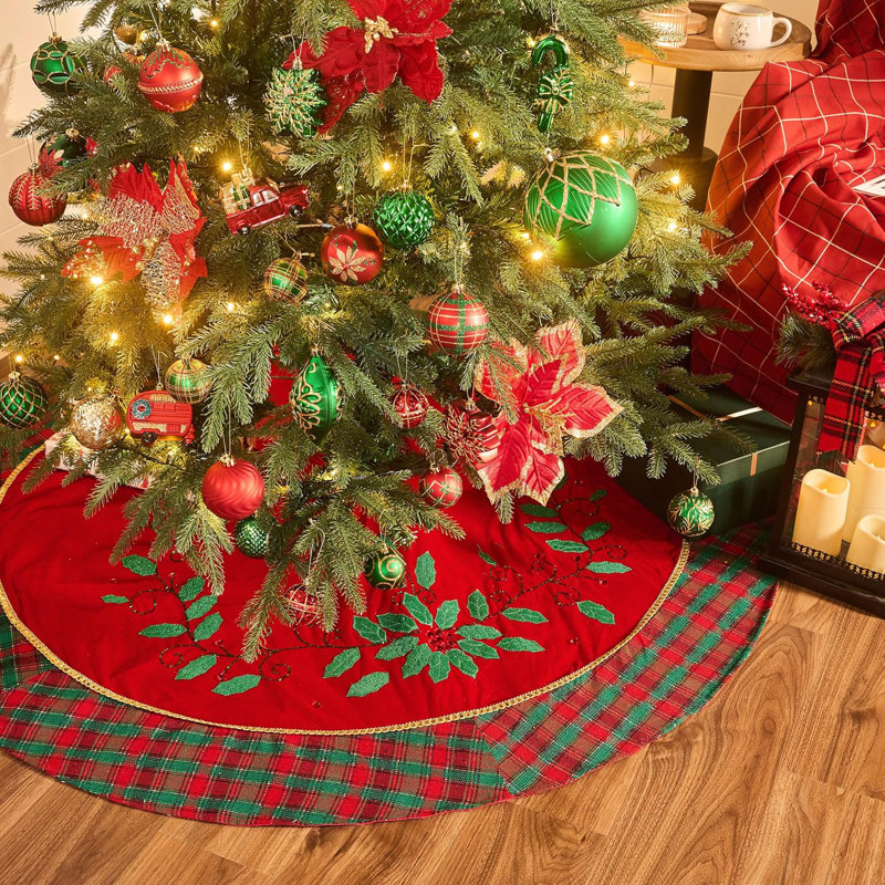 Jupe d'arbre de Noël Valery Madelyn