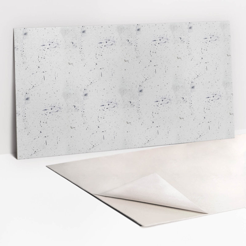 Chavella 50x100 cm Pvc Singular Tile in Gray