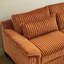 Causeuse en velours côtelé 74 po-332583389