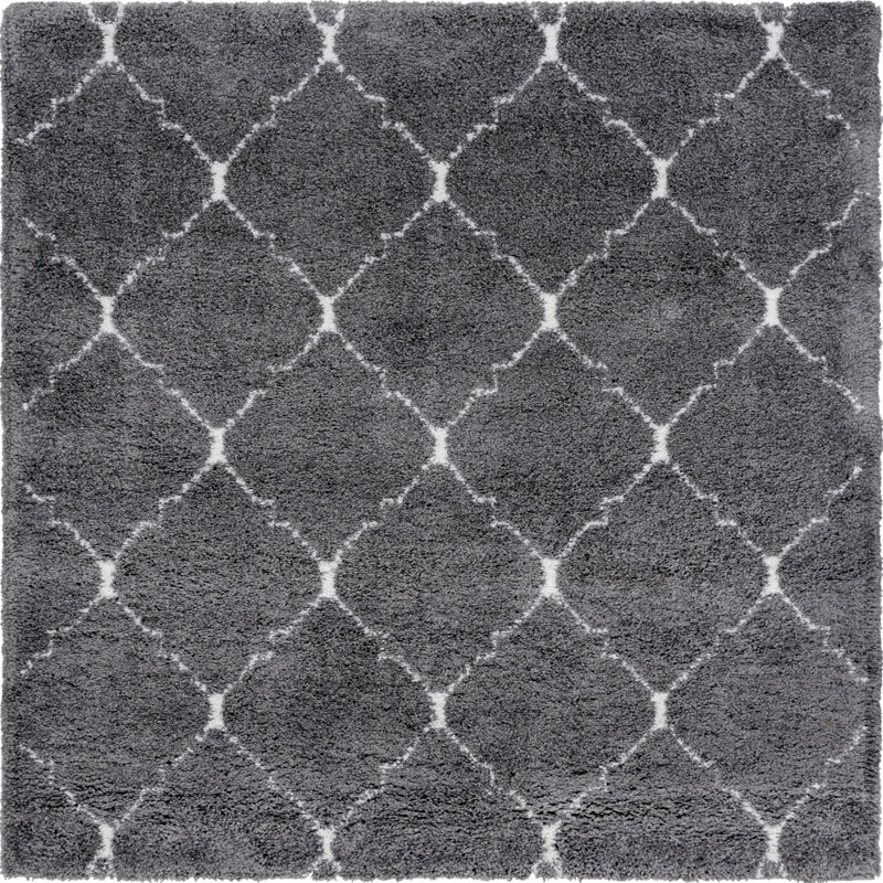 Arthelia Geometric Indoor Rug, Square 7'10"