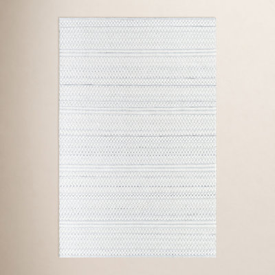 Lavande Hand-Woven Chevron Rug