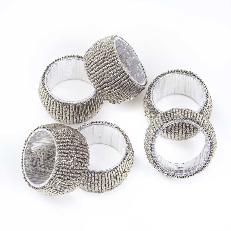 Napkin Ring, Antique Silver