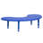 Half-Moon Plastic Adjustable Height Kids Activity Table-7165794