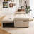 77‘’  Multifunctional 2-in-1 Sofa Bed, Beige-1775613096
